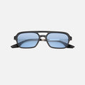 Aviator sunglasses lens close-up detail — Fuego — Velezeco