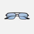 Aviator sunglasses lens close-up detail — Fuego — Velezeco