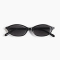 Round sunglasses angled three-quarter view — Malibu — Velezeco