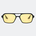Men's sunglasses temple and hinge detail — Fasano — Velezeco