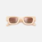 Square sunglasses full-frame studio view — Casper — Velezeco