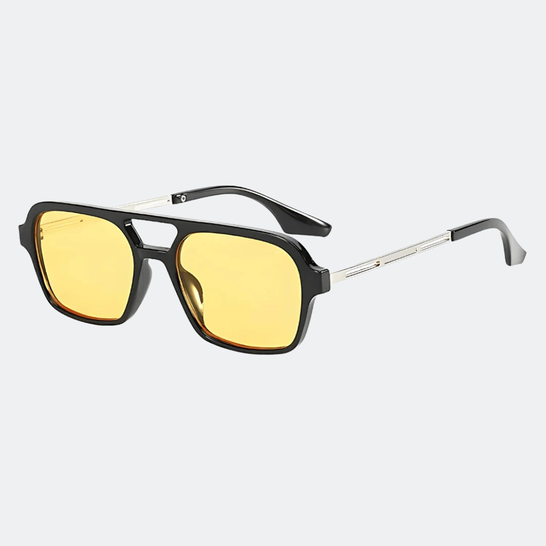 Men's sunglasses folded flat view — Fasano — Velezeco