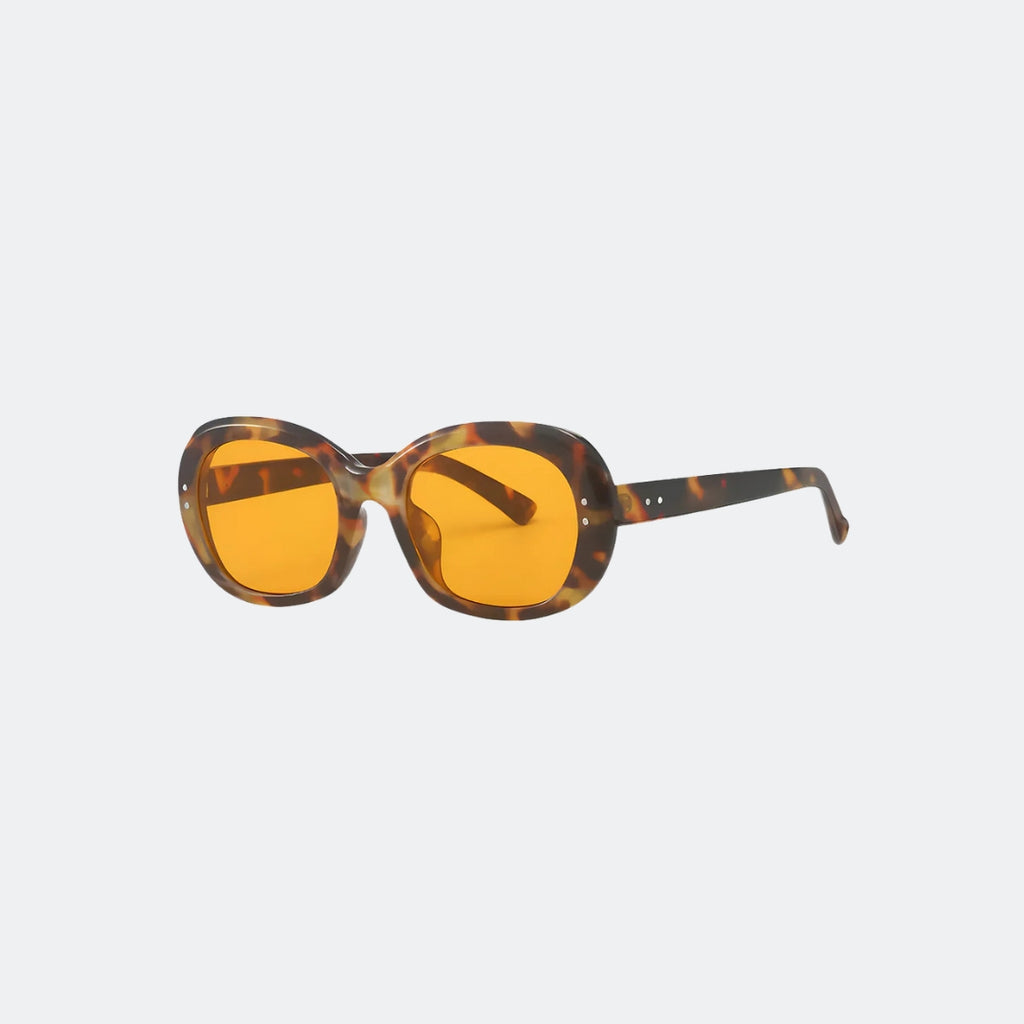 Aviator sunglasses folded flat view — Florence — Velezeco