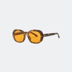 Aviator sunglasses folded flat view — Florence — Velezeco