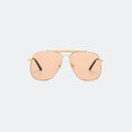 Aviator sunglasses front view — Halcyon — Velezeco