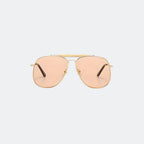 Aviator sunglasses front view — Halcyon — Velezeco