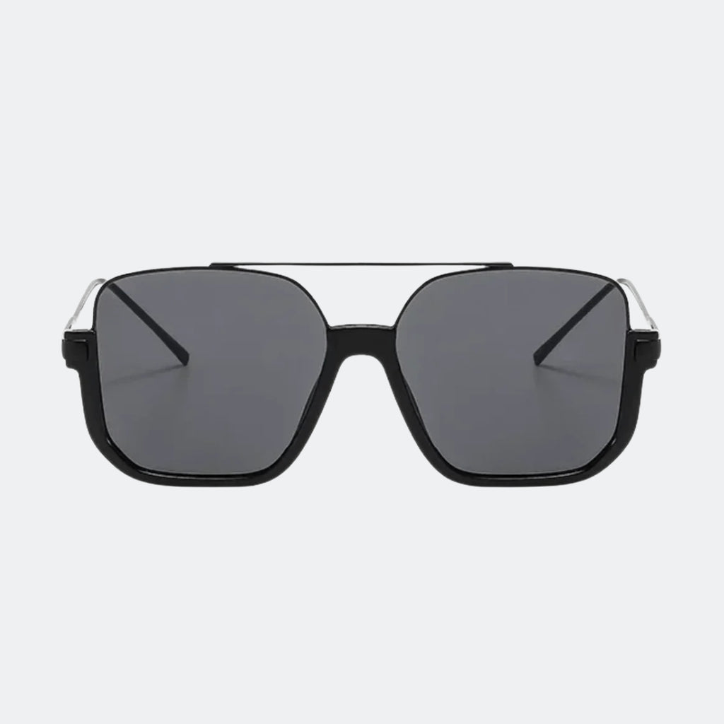 Aviator sunglasses lens close-up detail — The Aurora — Velezeco