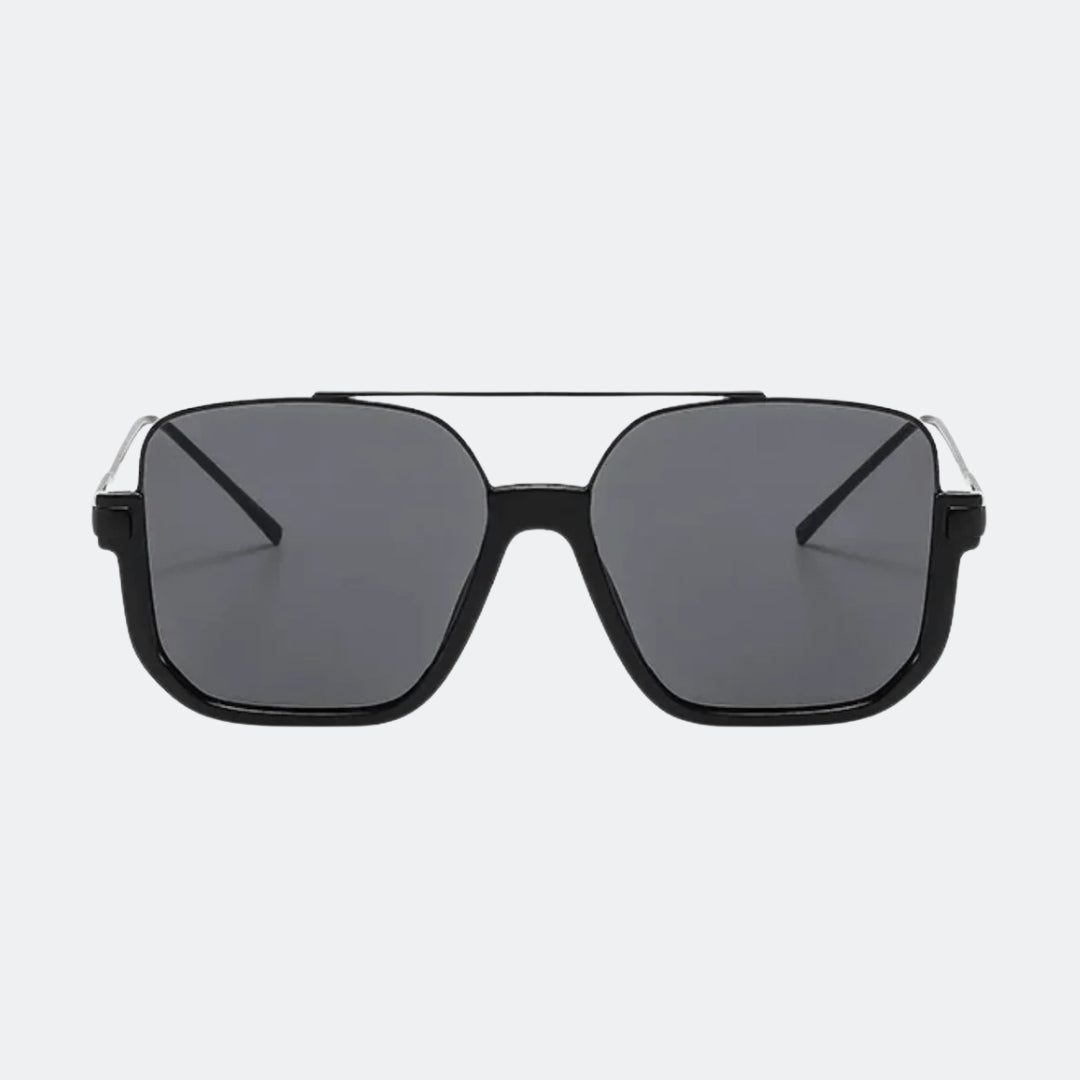 Aviator sunglasses lens close-up detail — The Aurora — Velezeco