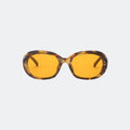 Aviator sunglasses temple and hinge detail — Florence — Velezeco