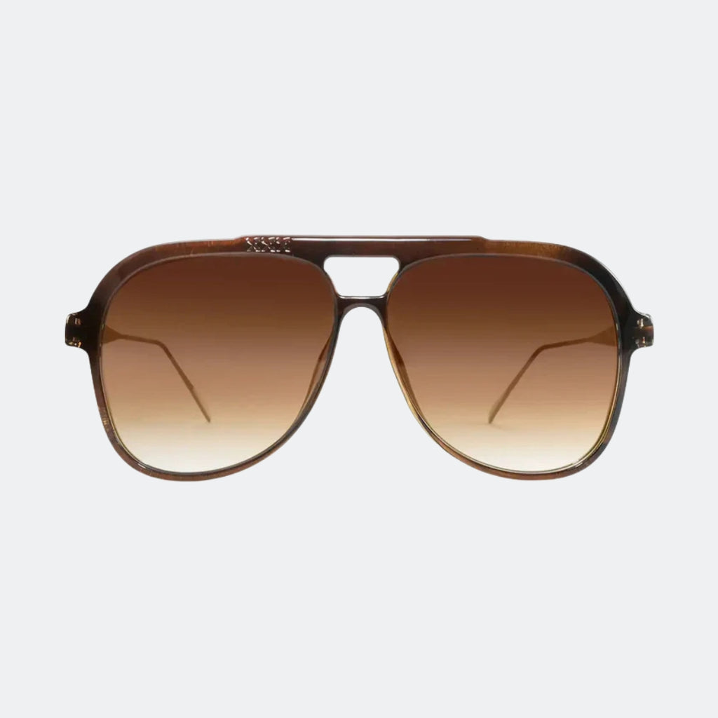 Aviator sunglasses angled three-quarter view — Bali — Velezeco