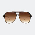 Aviator sunglasses angled three-quarter view — Bali — Velezeco