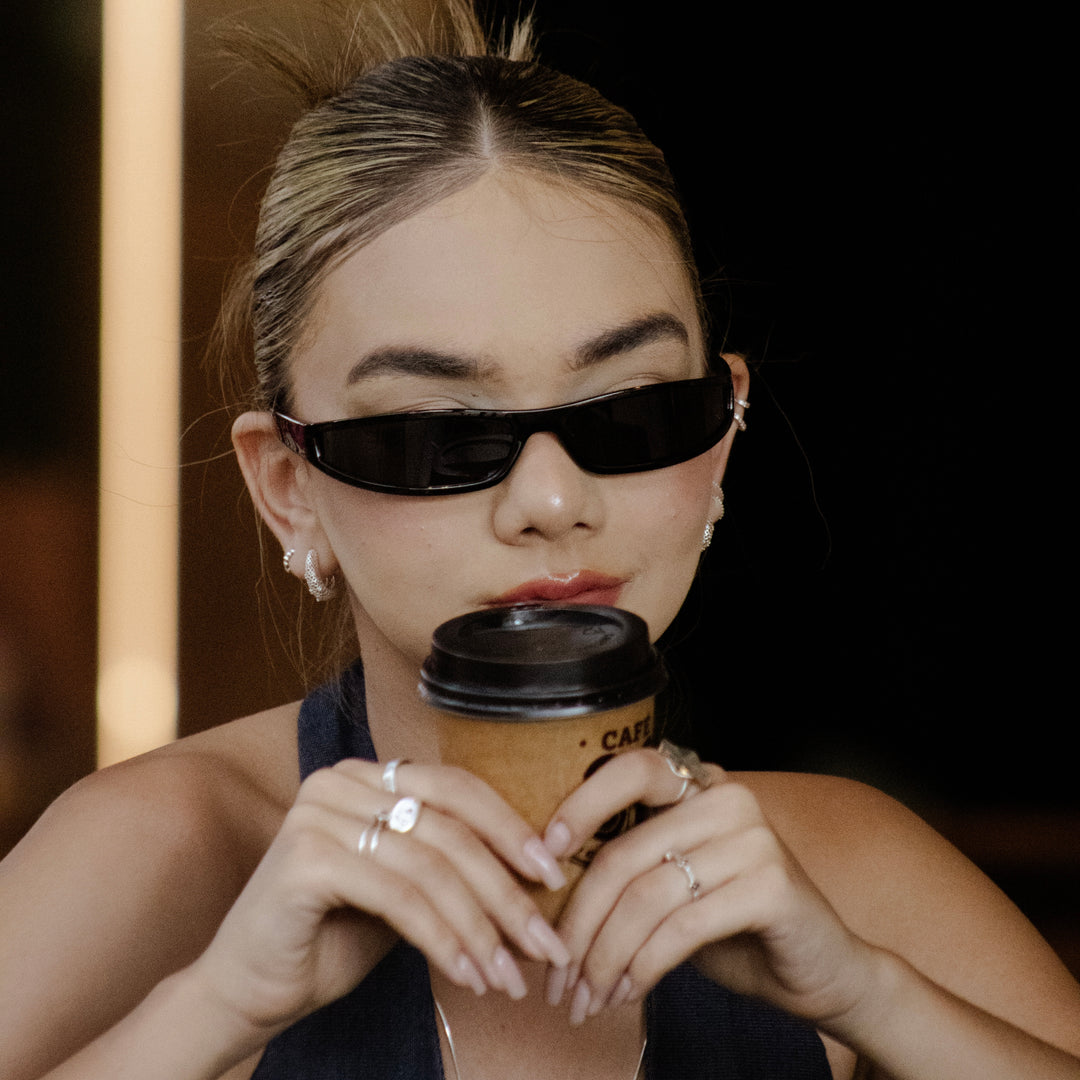 Urban sunglasses side profile — Dax — Velezeco