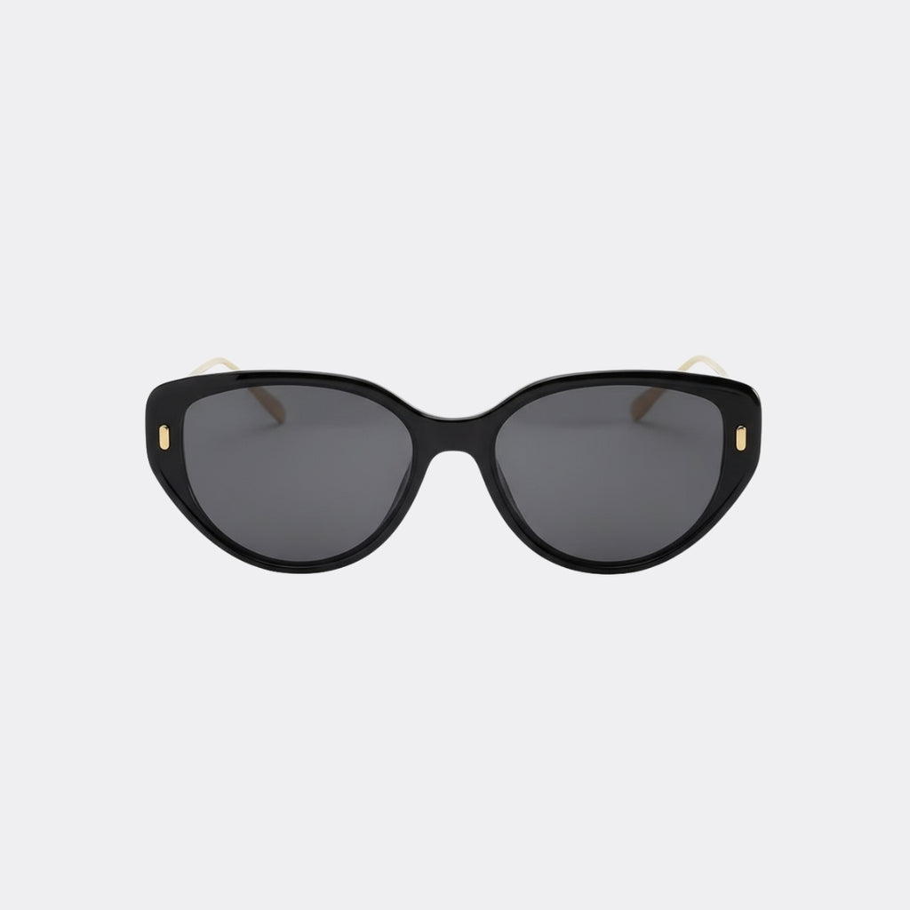 Cat eye sunglasses front view — The Féline — Velezeco
