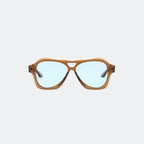 Aviator sunglasses temple and hinge detail — Aeris — Velezeco