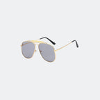 Aviator sunglasses lens close-up detail — Halcyon — Velezeco