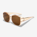 Fit over sunglasses folded flat view — Velezeco Fit Overs Sunglasses — Velezeco