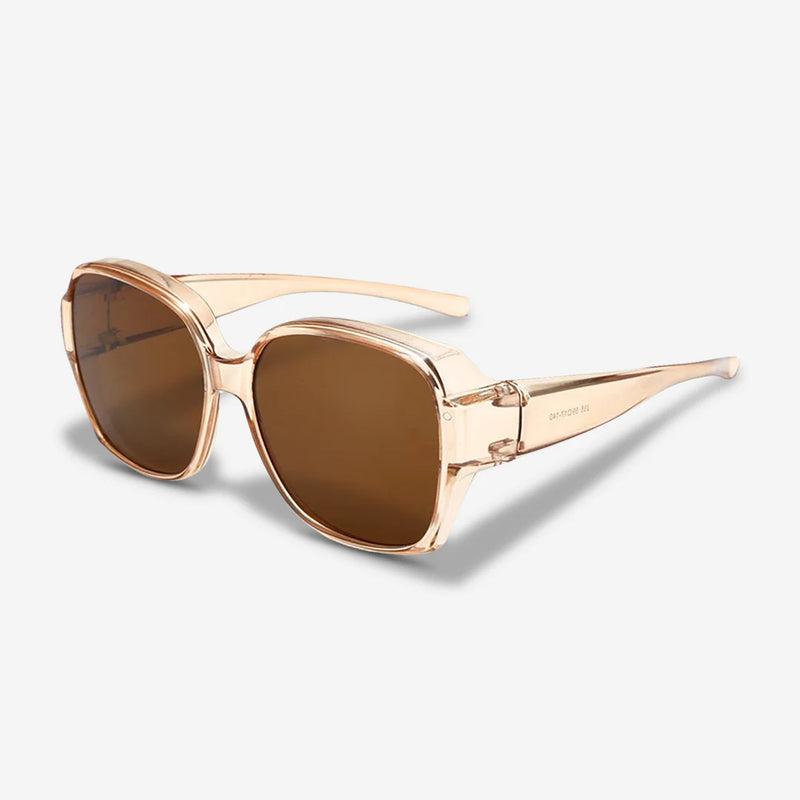 Velezeco Fit Overs Sunglasses - Charm / Beige