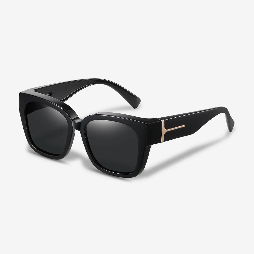 Fit over sunglasses front view — Velezeco Fit Overs Sunglasses — Velezeco