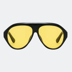 Aviator sunglasses temple and hinge detail — Boston — Velezeco