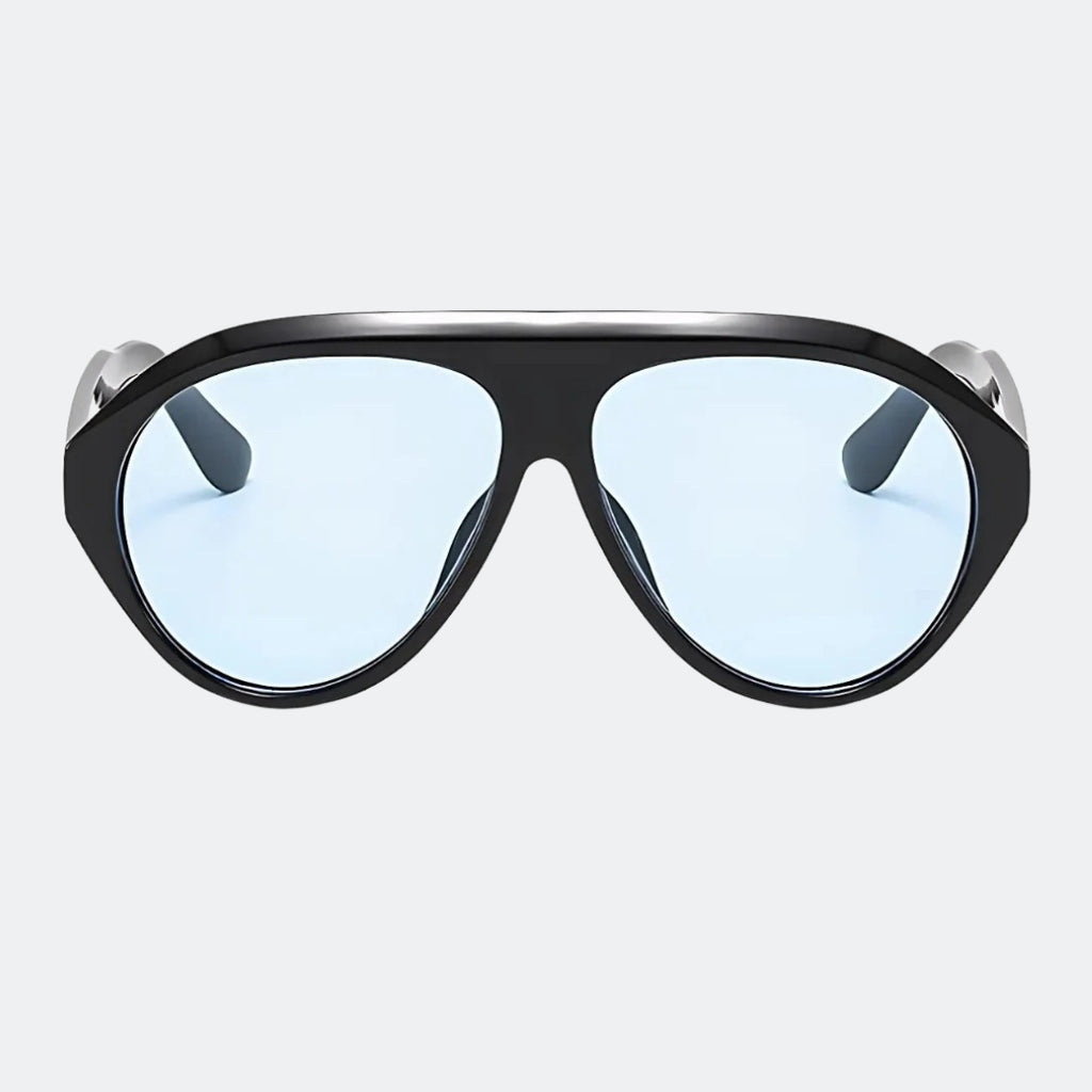 Aviator sunglasses top-down view — Boston — Velezeco