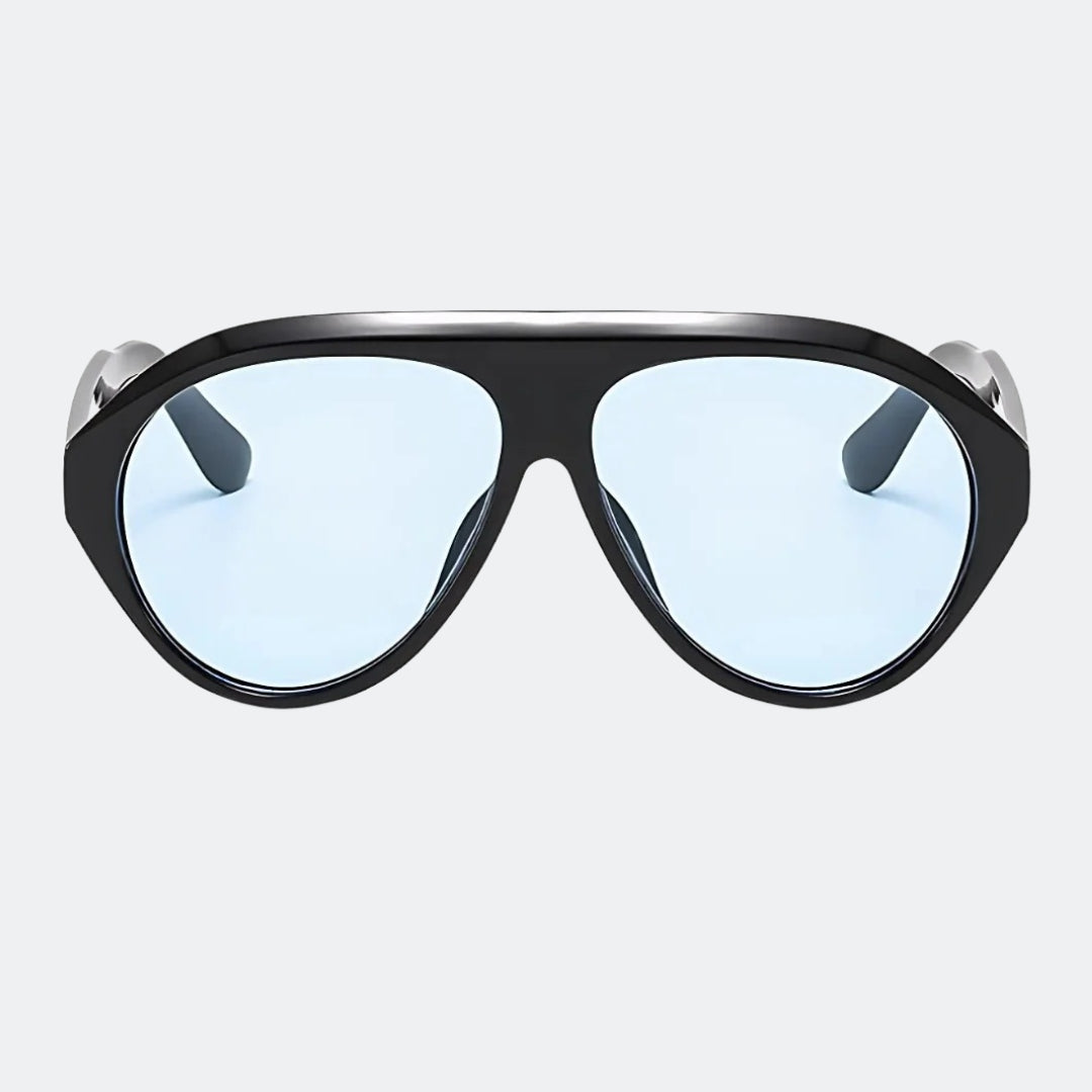 Aviator sunglasses top-down view — Boston — Velezeco