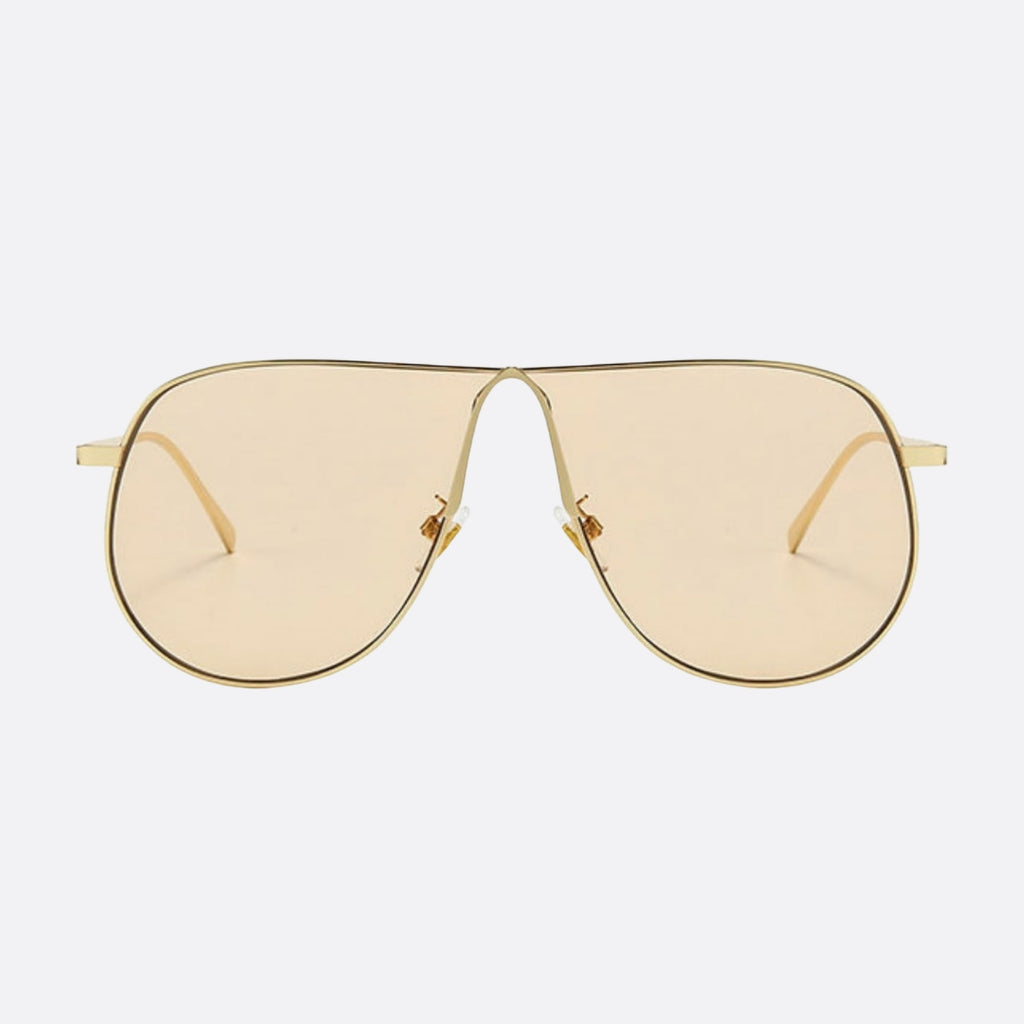 Oversized sunglasses front view — Mirage — Velezeco