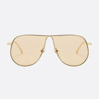 Oversized sunglasses front view — Mirage — Velezeco