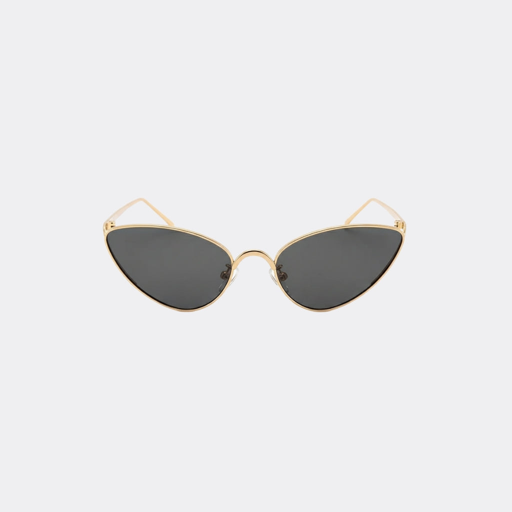 Cat eye sunglasses full-frame studio view — The Viper — Velezeco