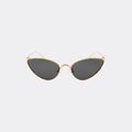Cat eye sunglasses full-frame studio view — The Viper — Velezeco