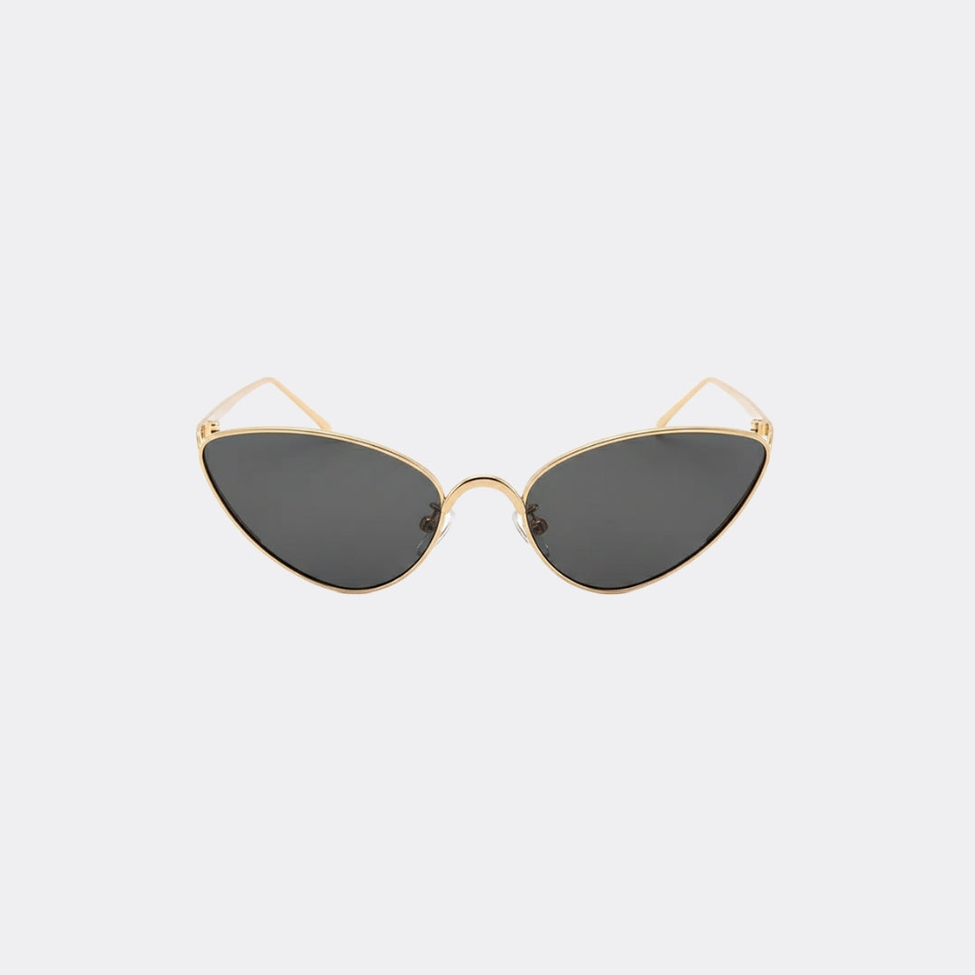 Cat eye sunglasses full-frame studio view — The Viper — Velezeco