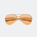 Aviator sunglasses top-down view — Duna — Velezeco