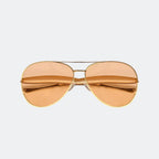 Aviator sunglasses top-down view — Duna — Velezeco