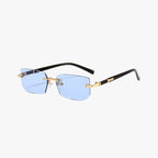 Men's sunglasses lens close-up detail — Hills — Velezeco