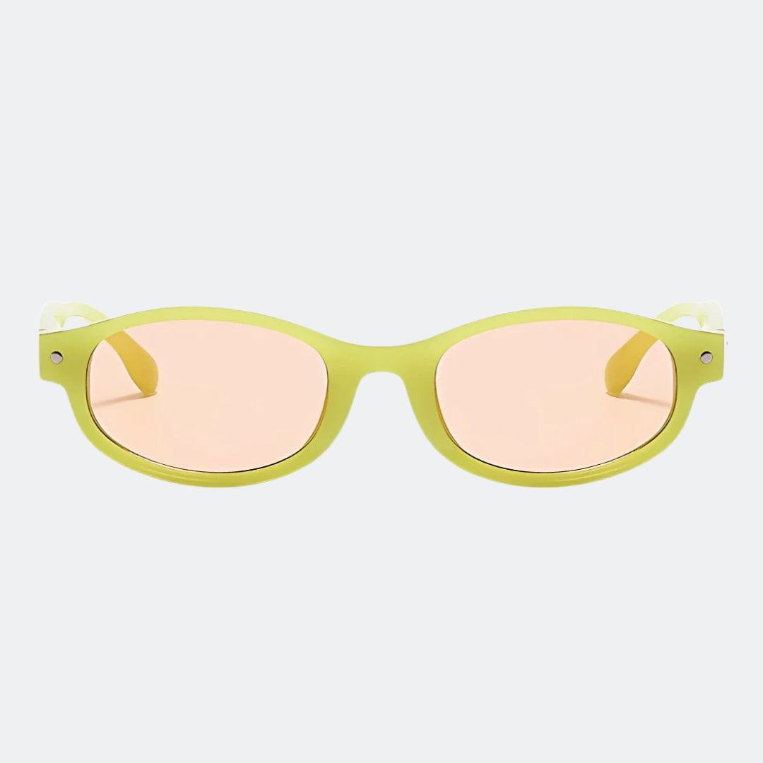 Round sunglasses front view — Kessie — Velezeco