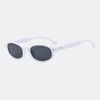 Round sunglasses folded flat view — Kessie — Velezeco