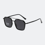 Aviator sunglasses lens close-up detail — Lawford — Velezeco