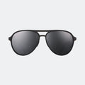 Aviator sunglasses lens close-up detail — Greece — Velezeco