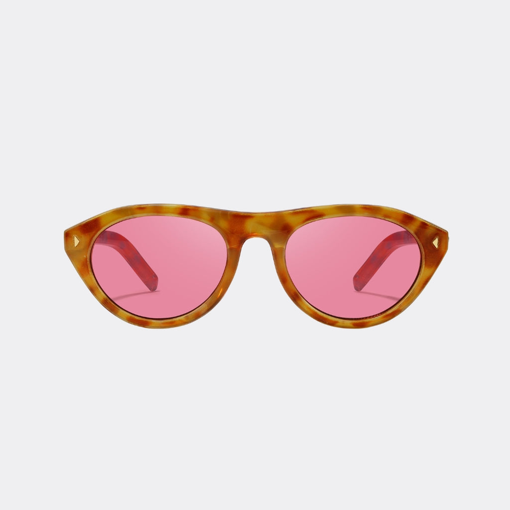 Square sunglasses folded flat view — Obsidian — Velezeco