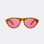 Square sunglasses folded flat view — Obsidian — Velezeco