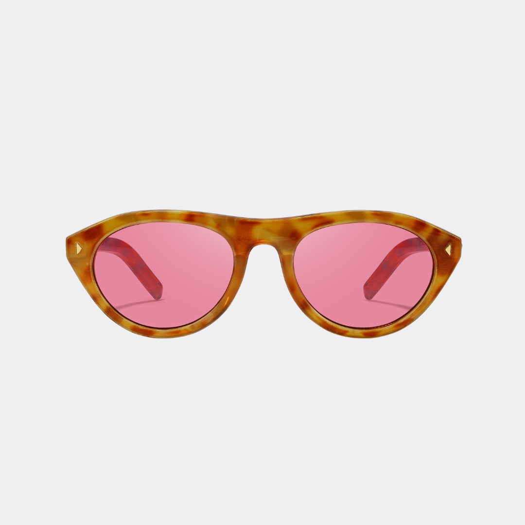 Square sunglasses folded flat view — Obsidian — Velezeco