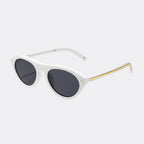 Square sunglasses back view — Obsidian — Velezeco