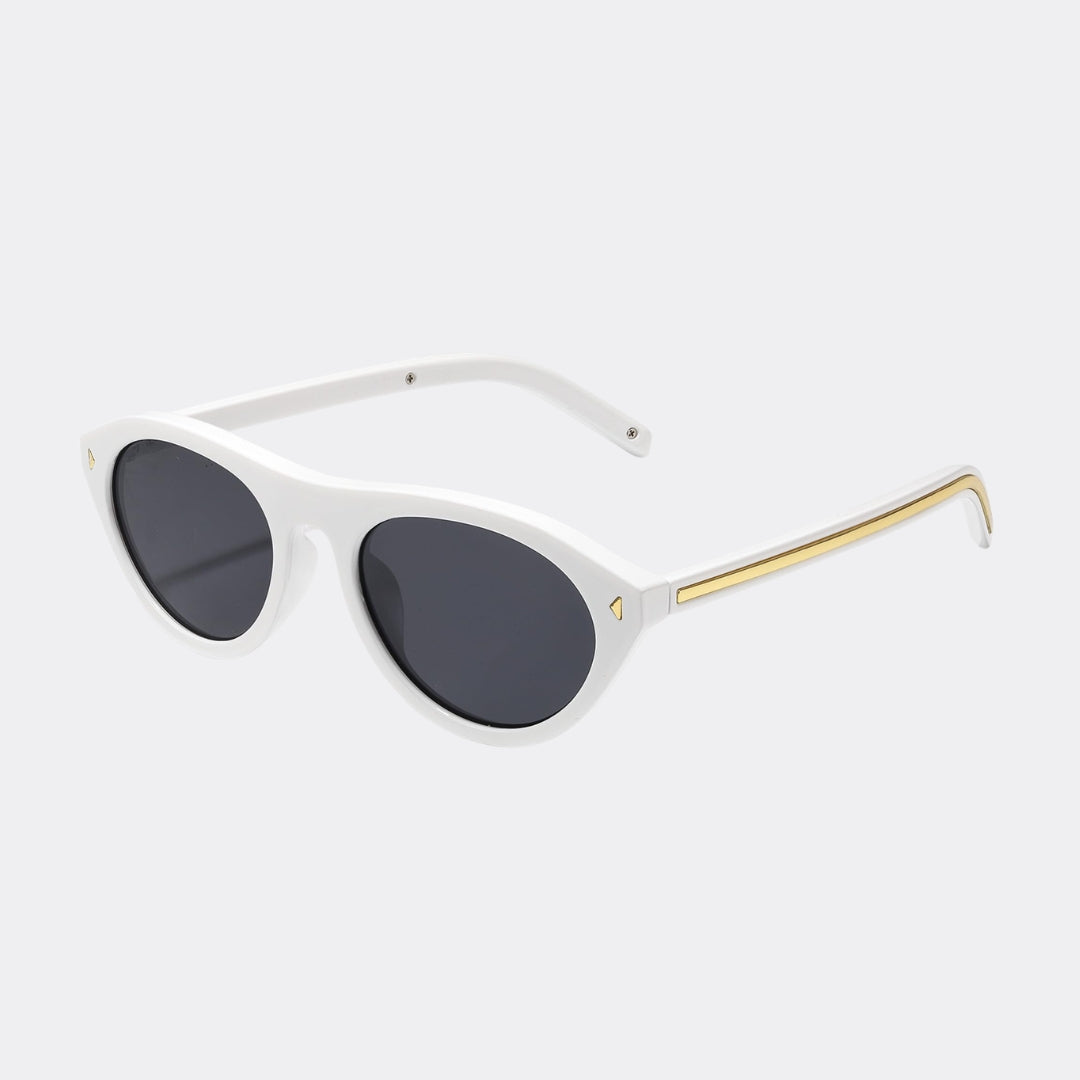 Square sunglasses back view — Obsidian — Velezeco