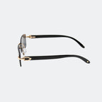 Men's sunglasses angled three-quarter view — Phantom — Velezeco