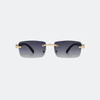 Men's sunglasses front view — Phantom — Velezeco