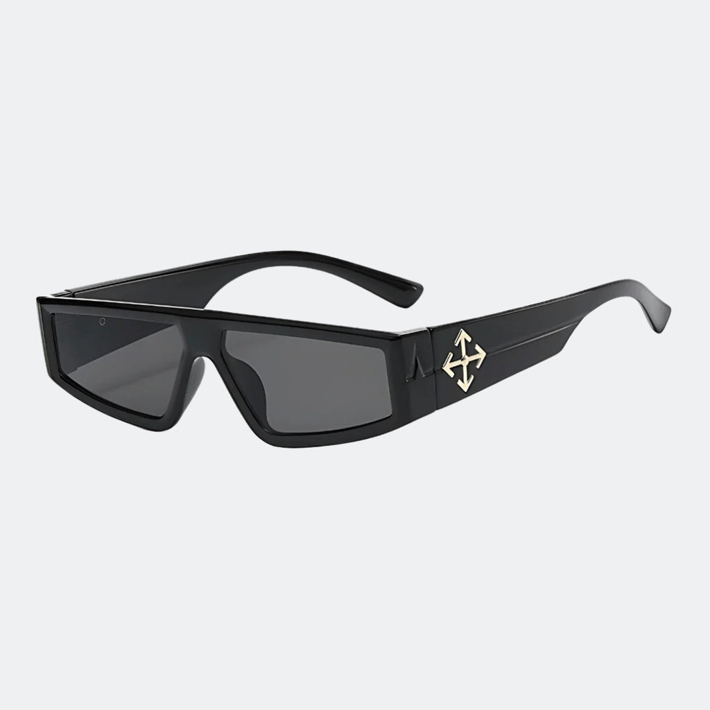 Urban sunglasses lens close-up detail — Romy — Velezeco