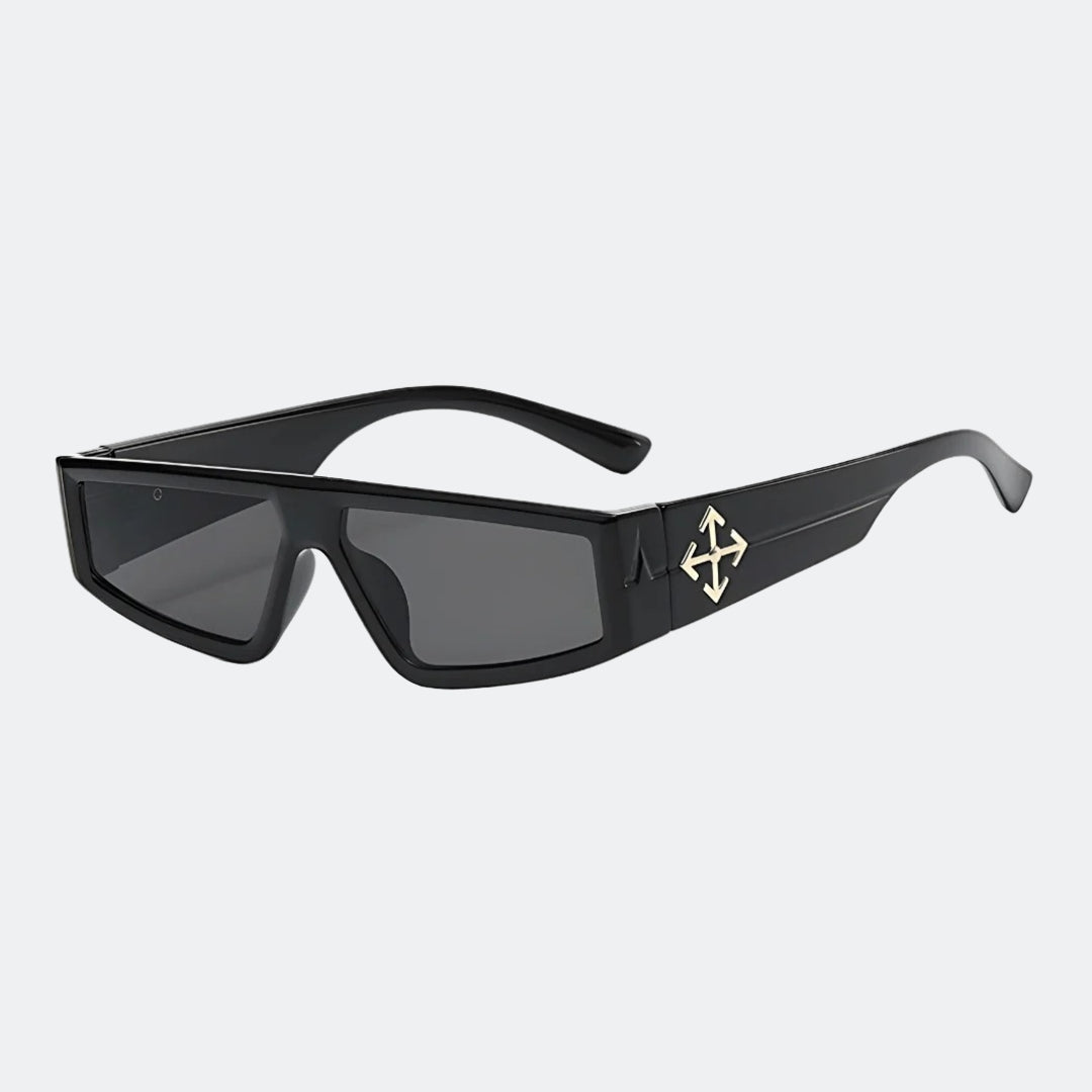 Urban sunglasses lens close-up detail — Romy — Velezeco