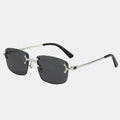 Men's sunglasses temple and hinge detail — Cannes — Velezeco
