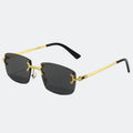 Men's sunglasses lens close-up detail — Cannes — Velezeco