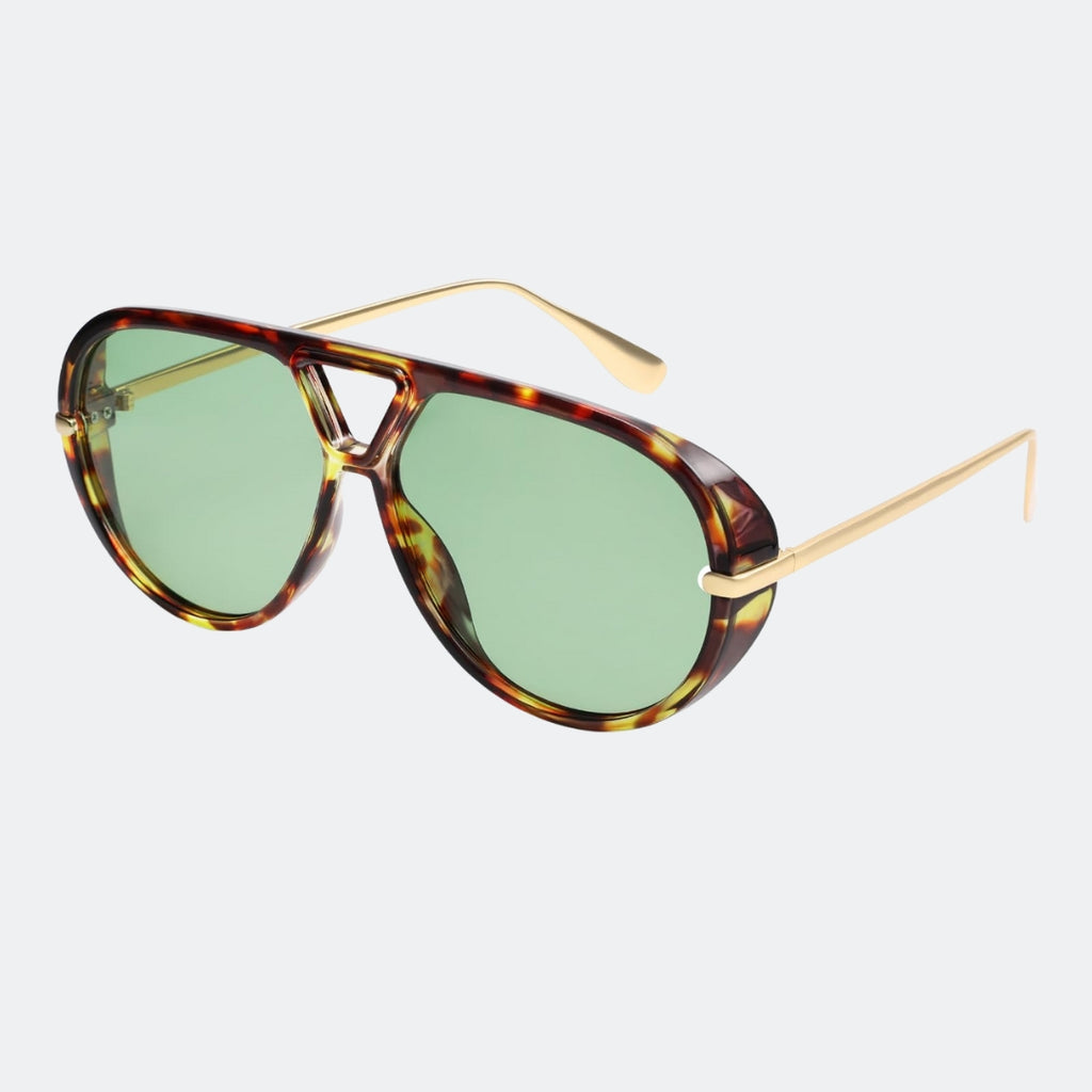 Aviator sunglasses top-down view — The Aether — Velezeco