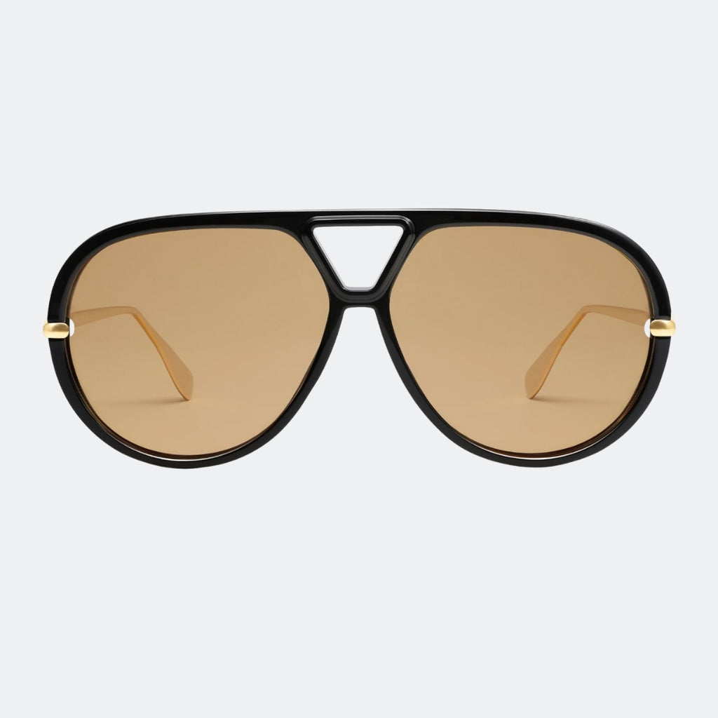 Aviator sunglasses side profile — The Aether — Velezeco